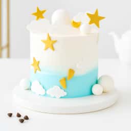 Simple Baby Shower Cake