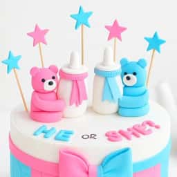 Trendy Baby Shower Cake