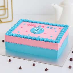 Customized Mom To Be Theme Cake