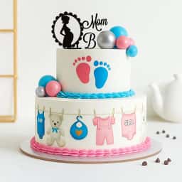 Mom & Dad to be Cake