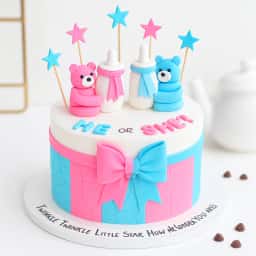 Trendy Baby Shower Cake