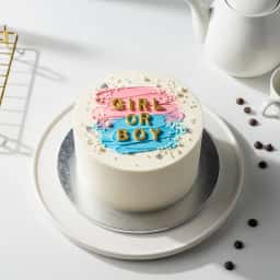 Basic Baby Shower Theme Cake