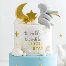 Baby Shower Stars Theme Cake