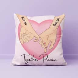 Together Promise Couple Cushion