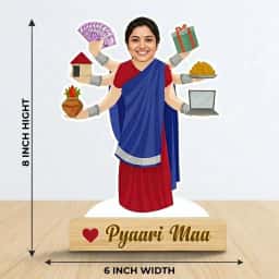 All Rounder Mother Caricature Gift