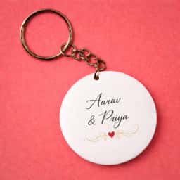 Custom Couple Keychain with Photo