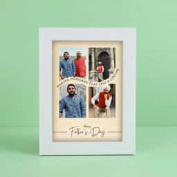 Custom Photo Collage Gift for Dad 