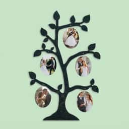 Wooden Family Tree Photo Frame