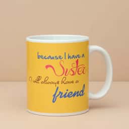 Personalized Birthday Mug Gift for Sister