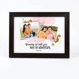 Custom Sibling Photo Frame