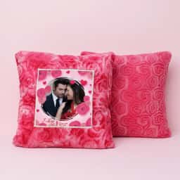 Love Couple Personalized Cushion
