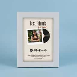 Custom Spotify Song Code Photo Frame