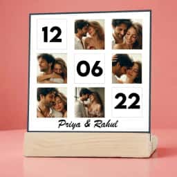 Personalized Special Date Frame for Couples