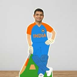 Cricket Lover Caricature Showpiece