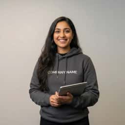 Company Name Printed Hoodie