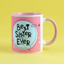 Best Sister Ever Printed Coffee Mug