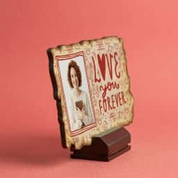 Custom Romantic Photo Plaque