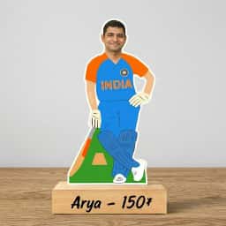 Cricket Lover Caricature Showpiece