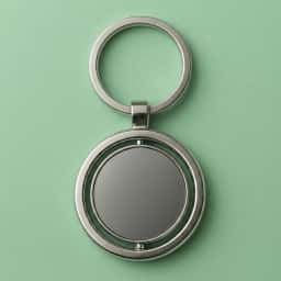 Custom Name Engraved Spinner Keychain