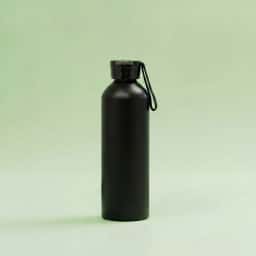 Logo Printed Matte Black Sipper