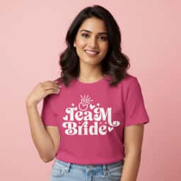 Team Bride Bachelorette T-Shirt