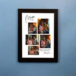  5 Photo Collage with Quote