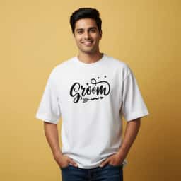 Trendy Groom T-Shirt for Men