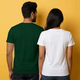 Printed Couple Tees Combo