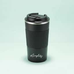 Stylish Black Coffee Tumbler