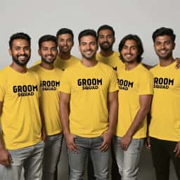 Team Groom Matching T-Shirt