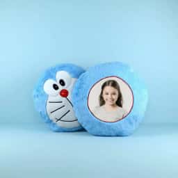 Doraemon Pillow with Printed Image 