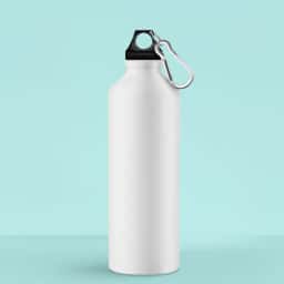 Photo Print Water Bottle for Couple