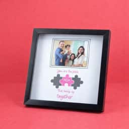 Custom Mom Puzzle Photo Frame