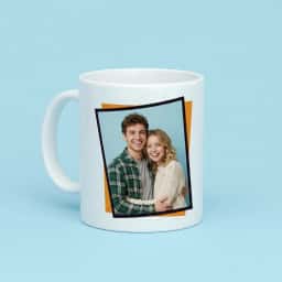 Couple Quote Printed White Ceramic