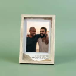Custom Brother Photo Frame with Quote