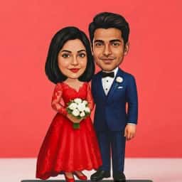 Forever Us Custom Couple Caricature