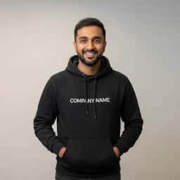 Company Name Printed Hoodie