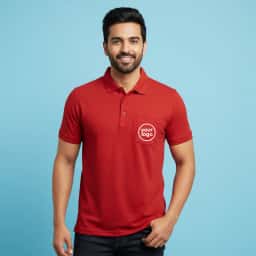 Office Polo T-Shirt with Logo