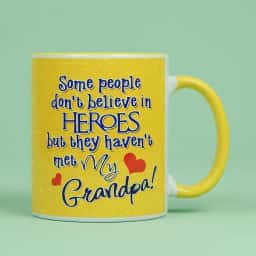 Grandpa Hero Quote Mug