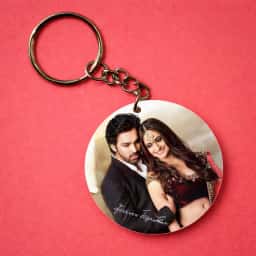 Custom Couple Keychain with Photo
