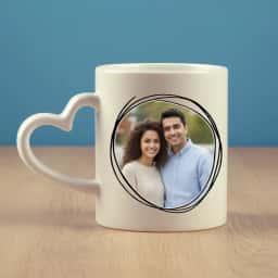 Made With Love Calligraphy Coffee Mug