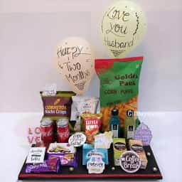 Anniversary Hamper Tray