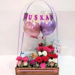 Customized Floral Hamper
