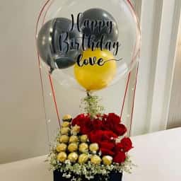 Hot Air Balloon Hamper Box