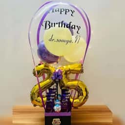Chocolate Hot Air Balloon Bouquet
