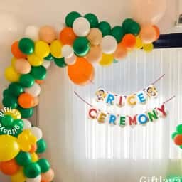 Pastel Rice Ceremony Arch