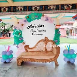 Baby Rice Ceremony Decoration