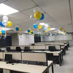 Balloon Decoration at Office