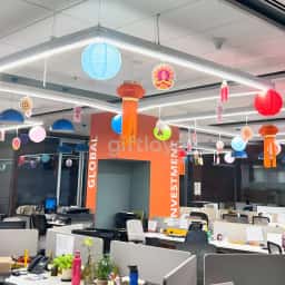 Office Lantern Decoration For Diwali