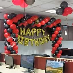 Office Birthday Decoration